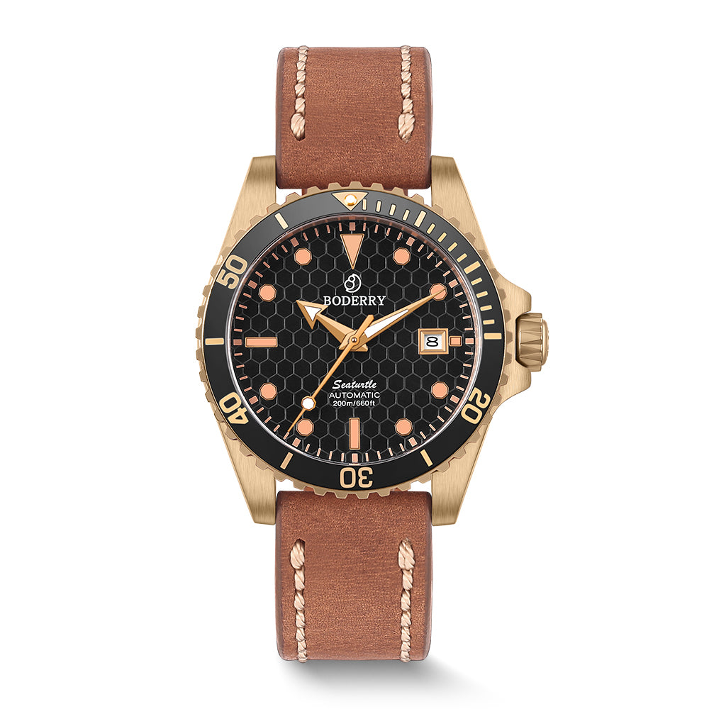 Diver watch online black