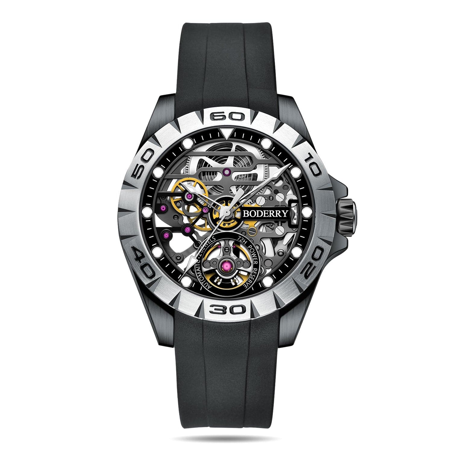 Skeleton Automatic Watches Men's High-end Watches - Boderry