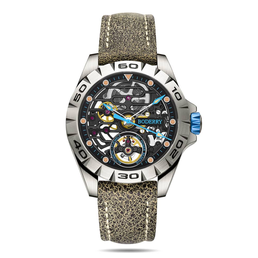 URBAN DATE(TITANIUM)- 3-hand Hi-beat(28,800 bph) with 72 hrs Power-res